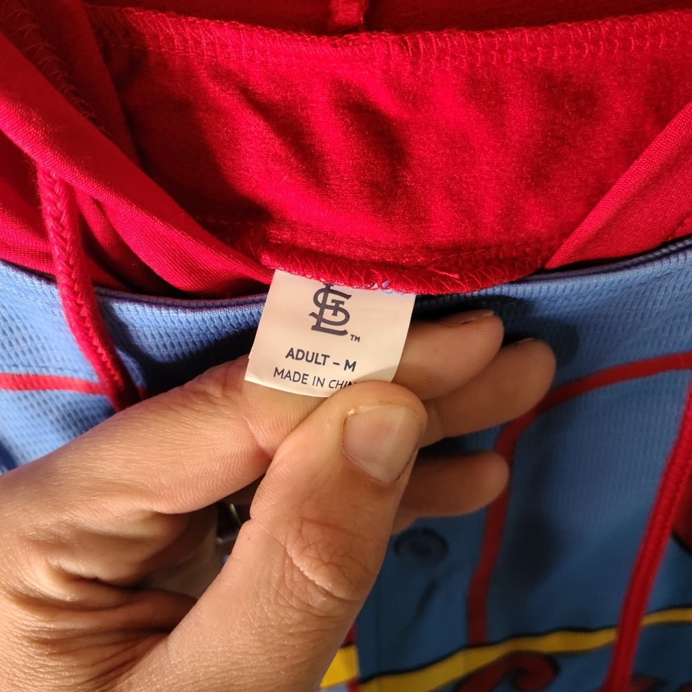 MLB Blue and Red Men's Jersey - Picture 5 of 7